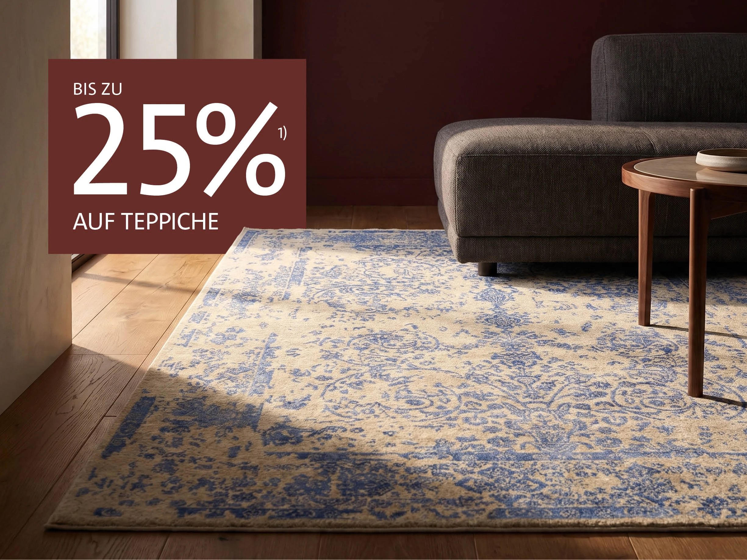 Fall in love with your home – up to 25% off carpets