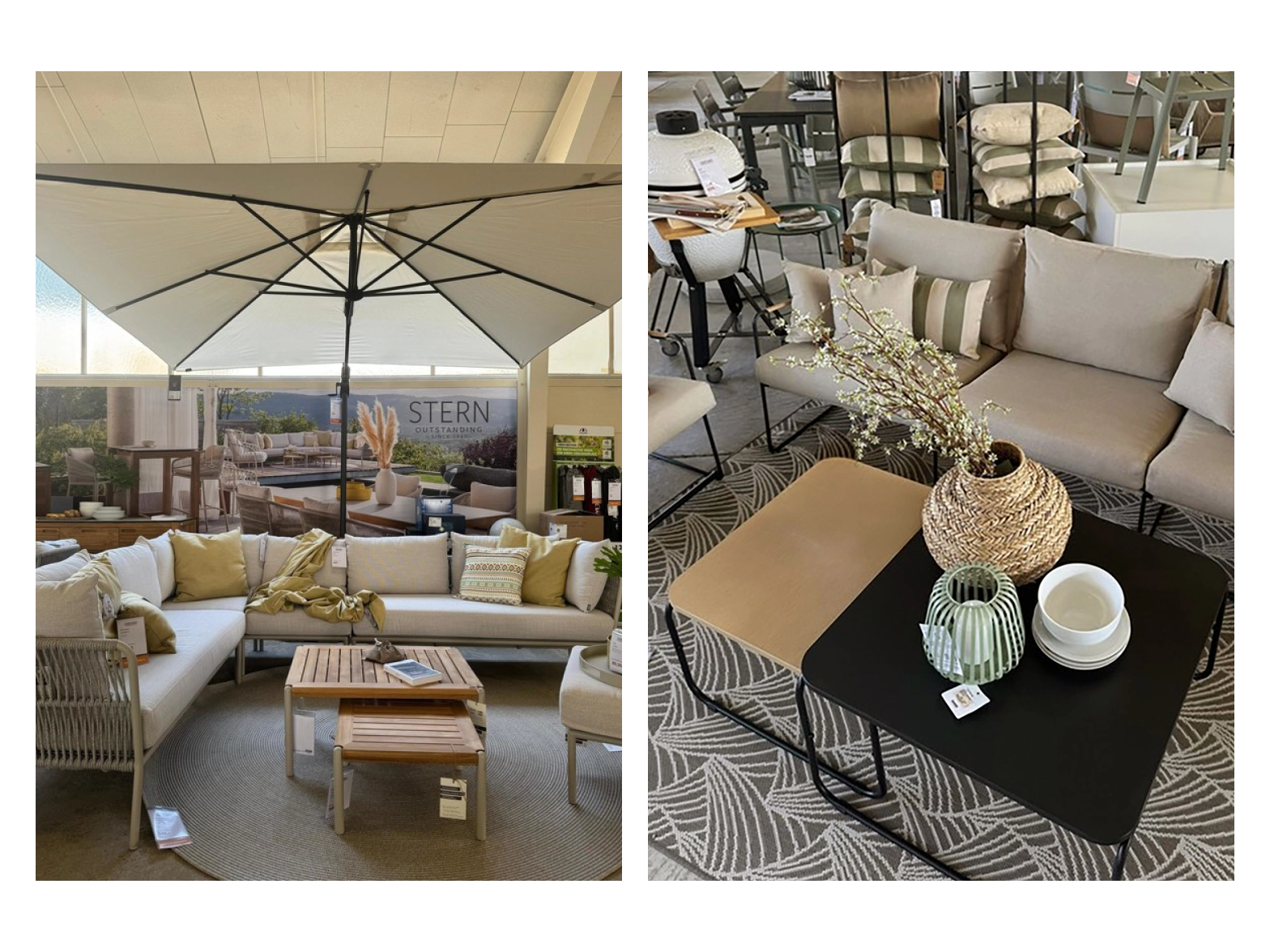 Gartenmöbelausstellung