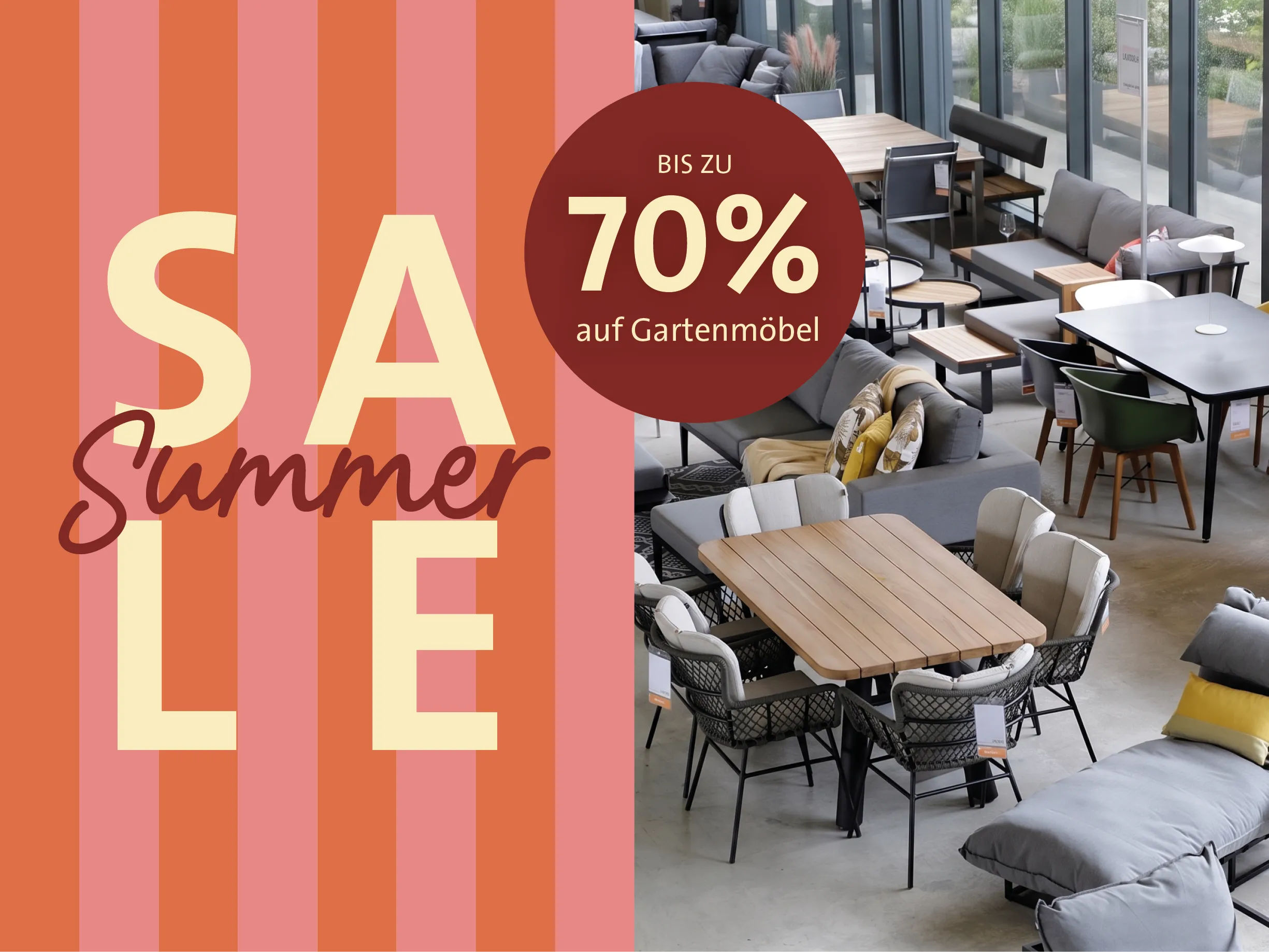 Summer Sale – up to 70% off garden furniture!
