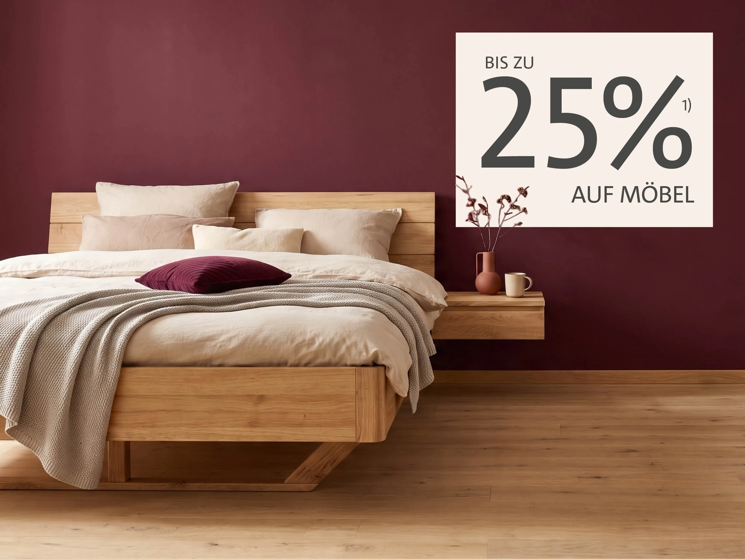 Fall in love with your home – up to 25% off furniture