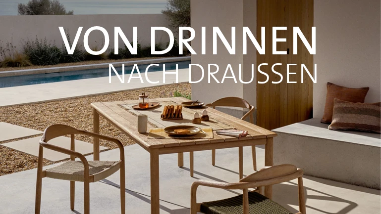 From indoors to outdoors