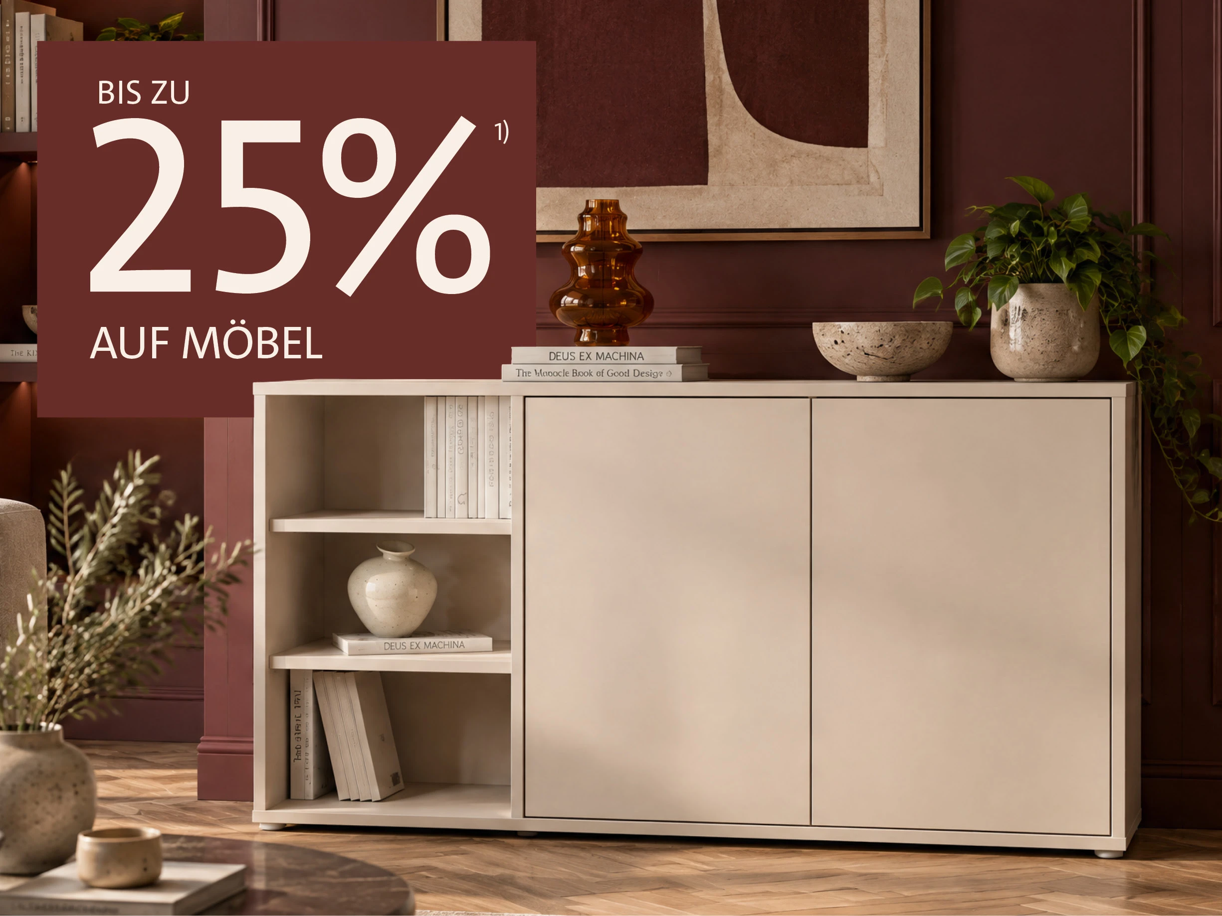 Ihr Zuhause ist unsere Mission – Bis zu 25 % auf Möbel
