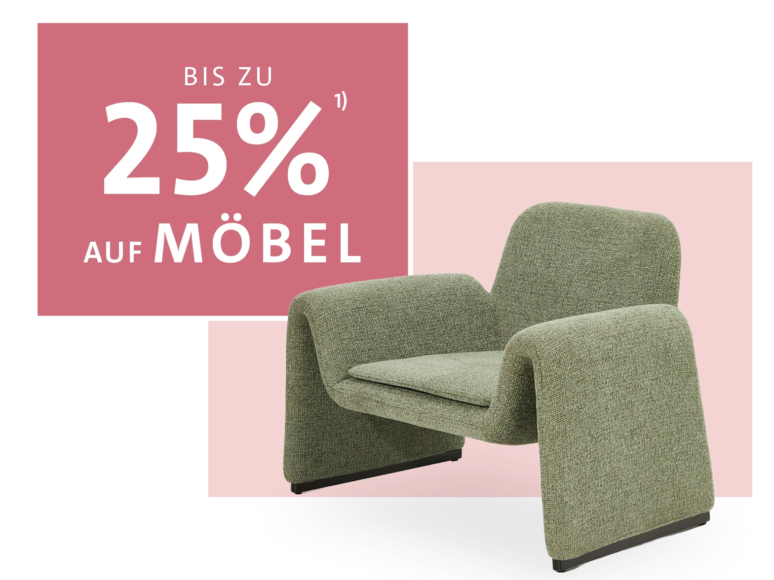 25% auf Möbel – Der Frühling zieht ein!